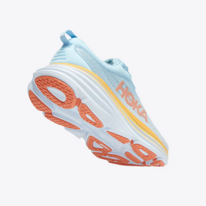 Hoka Bondi 8 Sneakers blå/gul