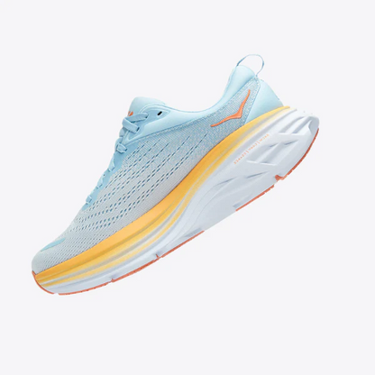 Hoka Bondi 8 Sneakers blå/gul